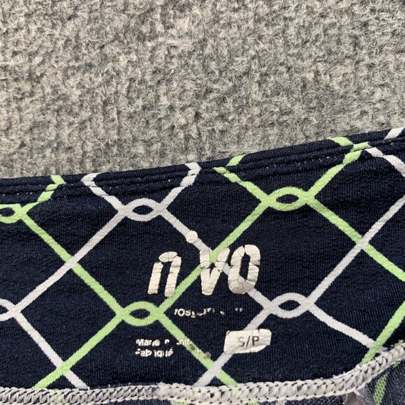Nivo NVO Skort Womens S Small Navy Green Stretch Mesh Shorts Performance Golf - Picture 7 of 13